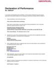 DoP - Swisspearl B5 (W130-8, W130-9)
