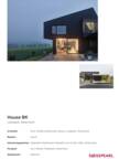Project Sheet House BK