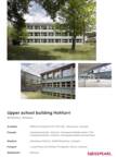 Project Sheet Upper school building Hohfurri