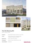 Project Sheet The Old Weaving Mill