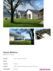 Project Sheet House Mlačevo