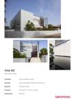 Project Sheet Villa N2