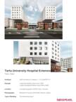 Project Sheet Tartu University Hospital Extension