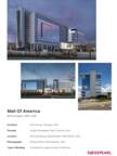 Project Sheet Mall Of America