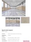 Project Sheet Sports Hall Leepünt