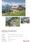 Project Sheet Walensee Vista Residence