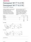 Tehniline infoleht Swisspearl W177-5-5 ja W177-6-5