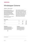 Datasheet_Windstopper Extreme_SFI