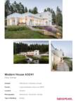 Project Sheet Modern House A3241