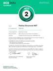 Ecobau Certificat Patina Structure NXT Rev&ecirc;tement de fa&ccedil;ade 202602.15216