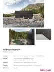Project Sheet Hydropower Plant
