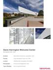 Project Sheet Davis-Harrington Welcome Center