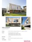Project Sheet Villa Ljubljana