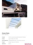 Project Sheet House Zams