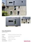 Project Sheet Casa Bandettini