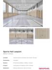 Project Sheet Sports Hall Leepünt