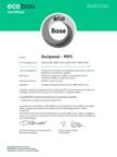 Ecobau Certificat Duripanel PEFC Revêtement de paroi/faux-plafond 202507.14525