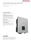 Datenblatt Solar - Standard-Wechselrichter 