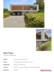 Project Sheet Villa Thull
