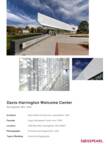 Project Sheet Davis-Harrington Welcome Center
