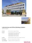 Project Sheet Laboratories and Office Building Hubben
