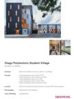 Project Sheet Otago Polytechnic Student Village