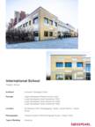 Project Sheet International School