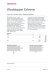 Swisspearl Windstopper Extreme