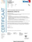 NL BSB, K-0229232-1  - Vooraf vervaardigde vezelcement producten (Production Slovenia)
