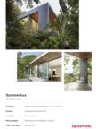 Project Sheet Sommerhus