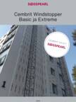 Esite - Swisspearl Windstopper Basic ja Extreme