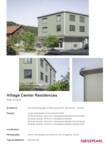 Project Sheet Village Center Residences