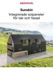 Broschyr Swisspearl - Sunskin solpaneler tak & fasad