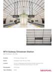 Project Sheet MTA Subway Chinatown Station