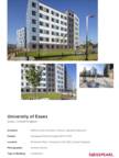 Project Sheet University of Essex