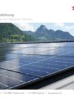 Planung & Ausf&uuml;hrung - PV-Aufdachanlagen
