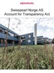 Swisspearl Norge AS Account For Transparency Act 2025