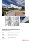Project Sheet Davis-Harrington Welcome Center