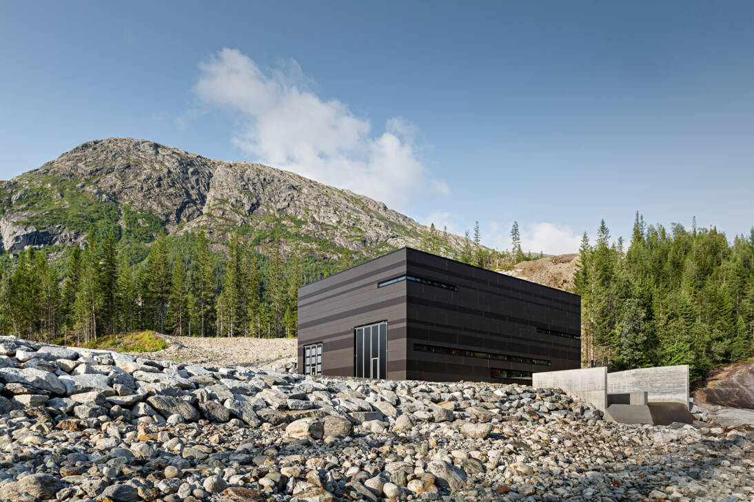 Hydropower Plant, Tosbotn, Norwegen