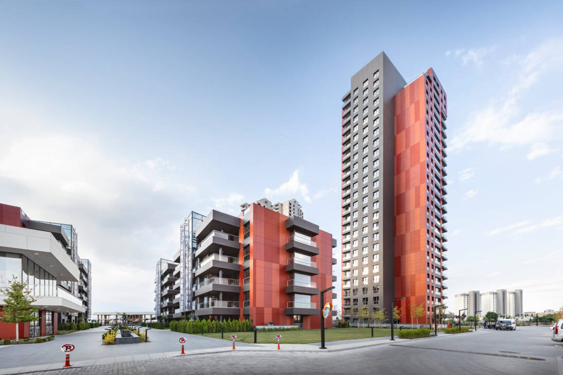 Wohnen im Hochhaus Cepa Incek Houses, Incek, Türkei