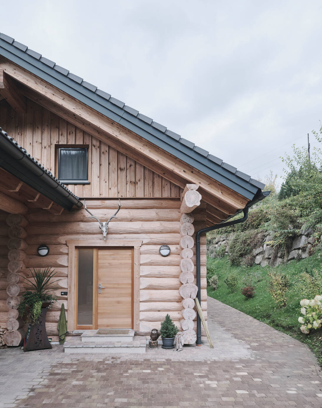 Naturstammhaus in der Steiermark