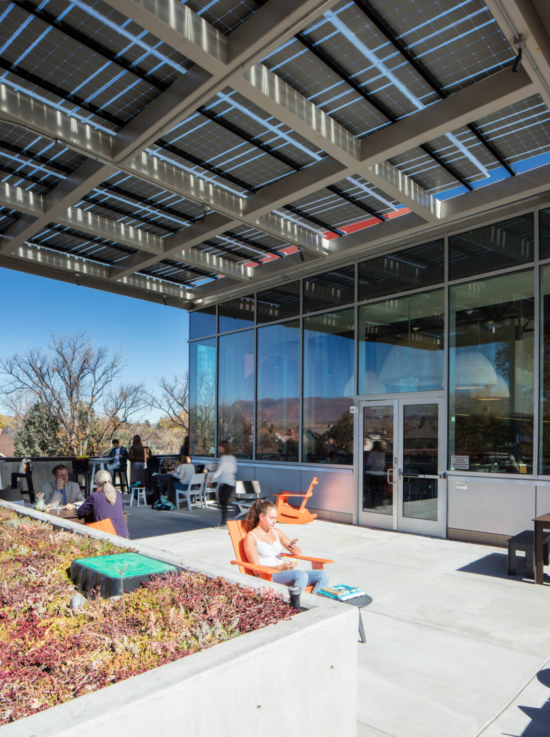 Tutt Library, Colorado Springs, Colorado, USA