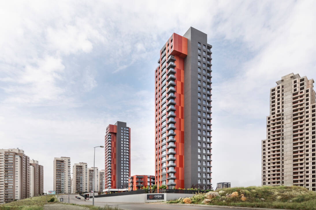 Wohnen im Hochhaus Cepa Incek Houses, Incek, Türkei