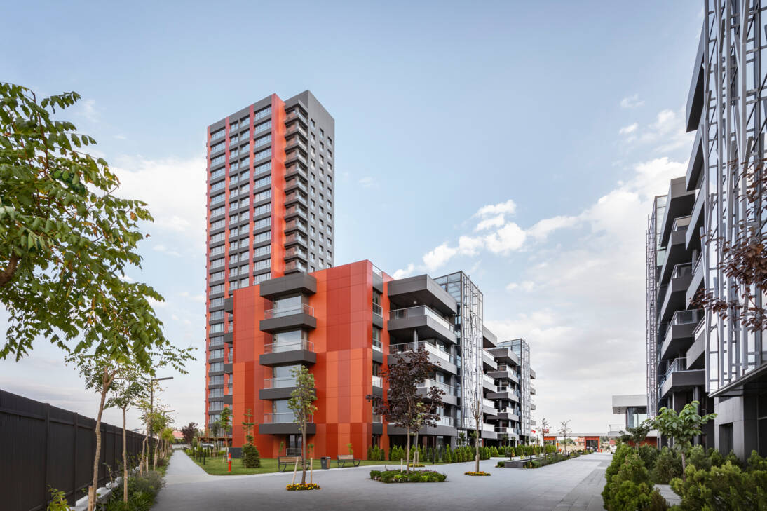 Wohnen im Hochhaus Cepa Incek Houses, Incek, Türkei