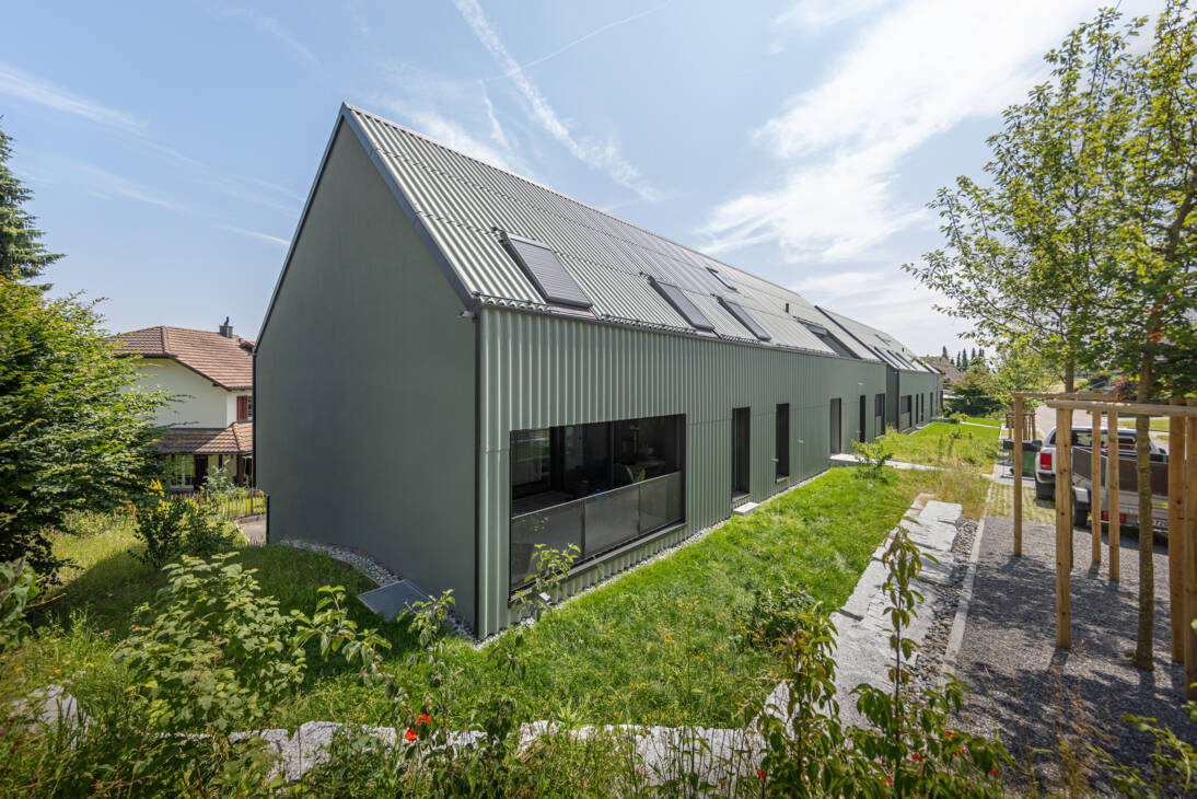 Houses on a Hillside, Rottenschwil, CH 
