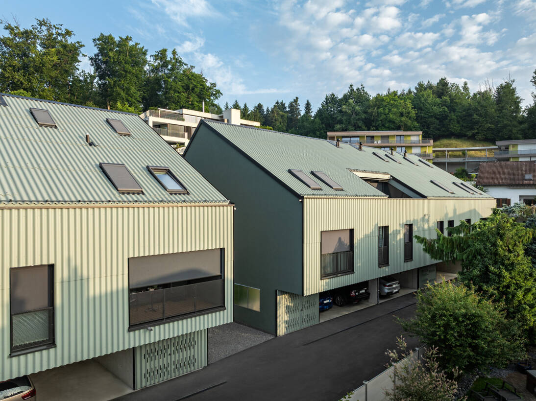 Houses on a Hillside, Rottenschwil, CH 
