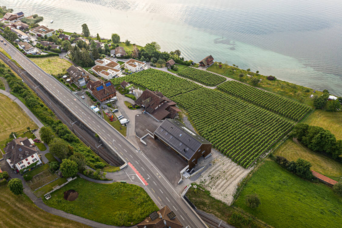 Bâtiment économique de la propriété viticole Letten