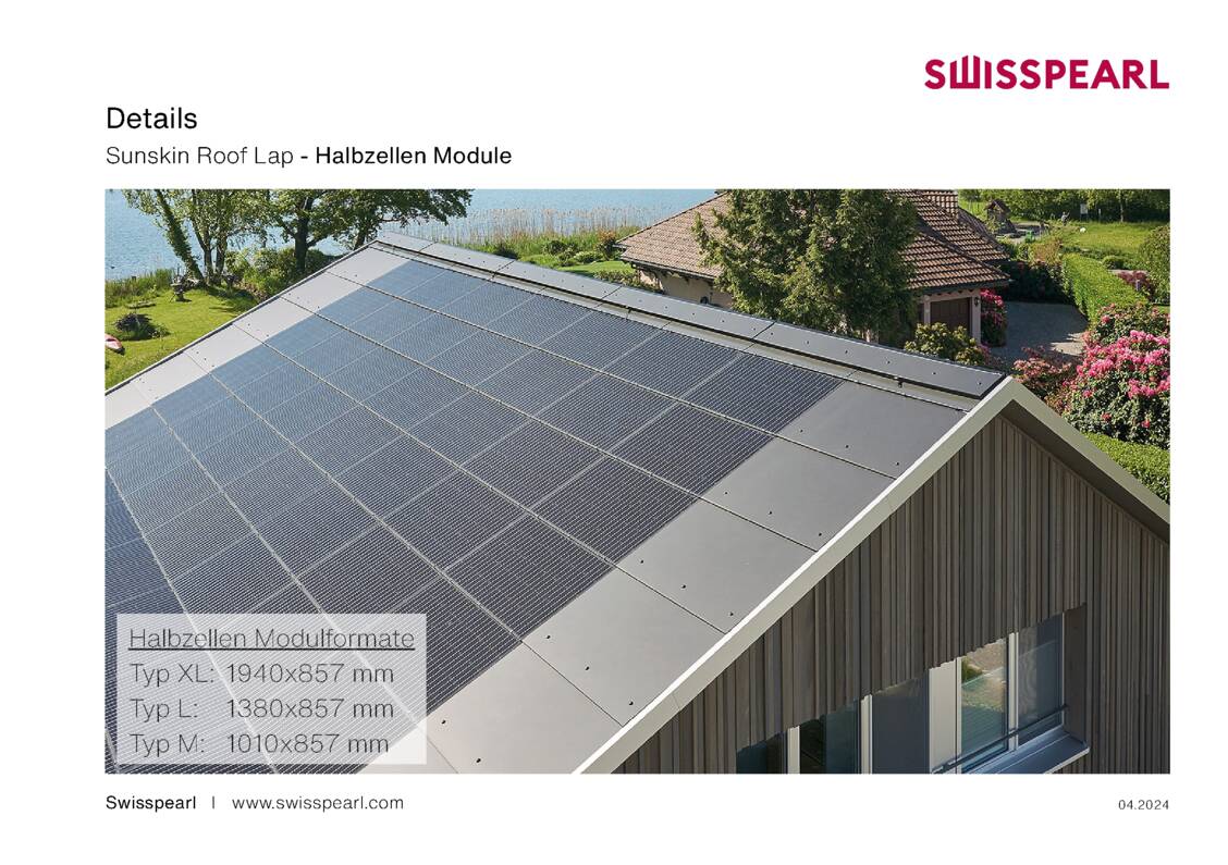 DXF PDF Details Sunskin Roof Lap Halbzelle