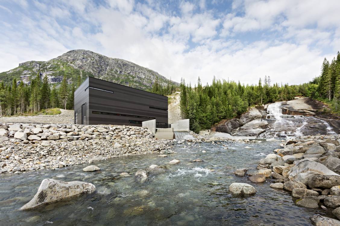 Hydropower Plant, Tosbotn, Norwegen