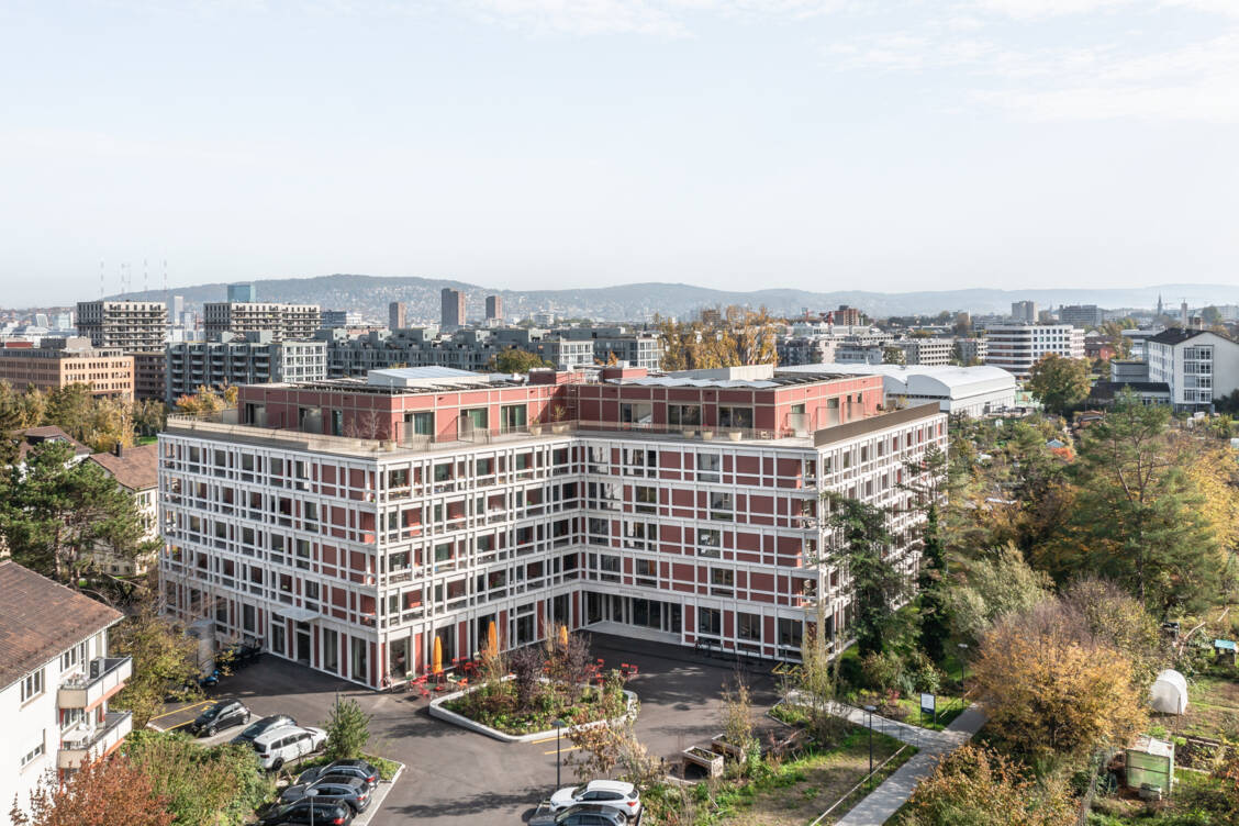 Maison de retraite Mathysweg, bâtiments publics, Zurich, CH